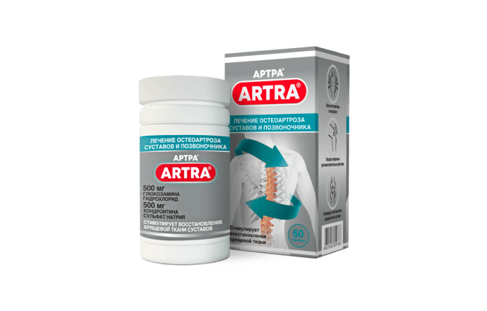 В составе комбинированного препарата Артра® присутствует достаточное количество веществ, необходимых для: